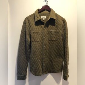 Goodfellow & Co Olive Quilted Shirt Jacket